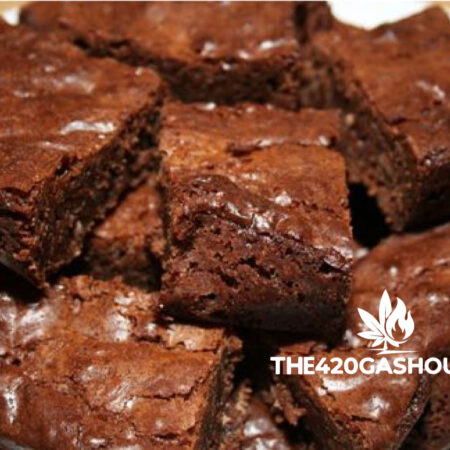 Cannabis Fudge Brownie Bites