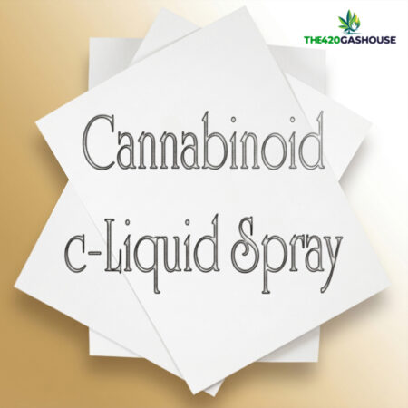Cannabinoid C-Liquid Spray On Paper